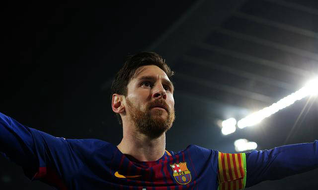 梅西神奇表现，带领巴萨取得胜利